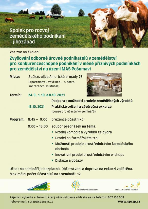 školení září, říjen 2021